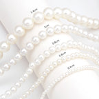 Classic Imitation Pearl Beaded Choker Necklace for Women – Elegant Bridal & Wedding Pearl Collar Necklace