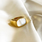 316L Stainless Steel Fashion Ring – Durable, Non-Fading Band for Women