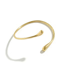 Vintage Water Drop Geometric Upper Arm Bracelet – Adjustable Cuff Bangle for Women