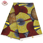 Elariah Ankara Wax Print Fabric – 6 Yards African Batik Polyester Material for Dresses, Sewing & Occasion Wear