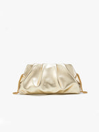 Elariah Luxury Chain Shoulder Clutch Bag – Elegant PU Leather Evening Purse for Weddings & Parties