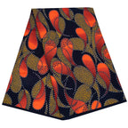 Elariah Ankara Wax Print Fabric – 6 Yards African Batik Polyester Material for Dresses, Sewing & Occasion Wear