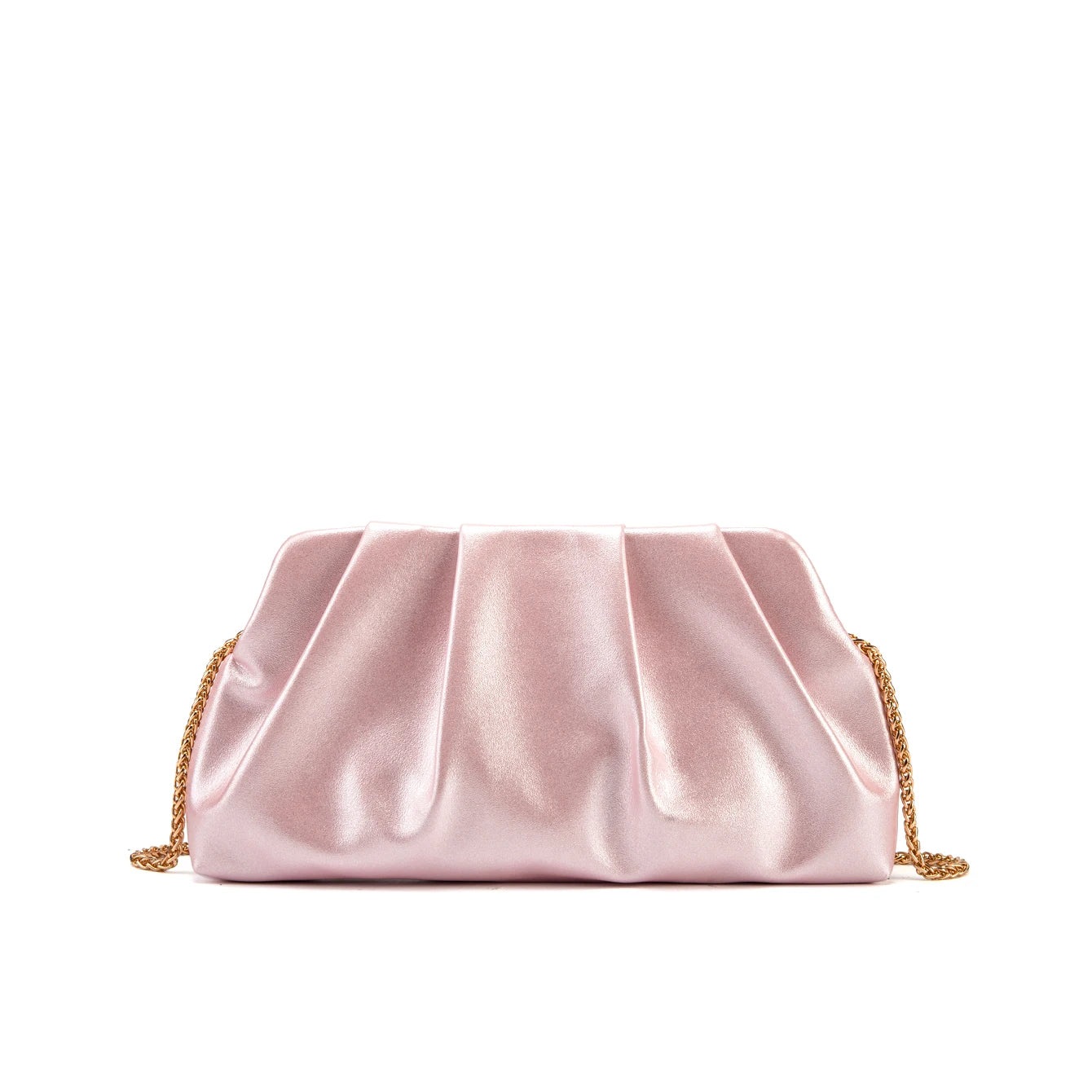 Elariah Luxury Chain Shoulder Clutch Bag – Elegant PU Leather Evening Purse for Weddings & Parties