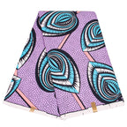 Elariah Ankara Wax Print Fabric – 6 Yards African Batik Polyester Material for Dresses, Sewing & Occasion Wear