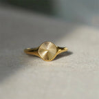 316L Stainless Steel Fashion Ring – Durable, Non-Fading Band for Women
