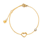 Minimalist Cross, Crescent Moon & Star Charm Bracelet for Women – Stainless Steel Thin Chain Adjustable Gold Layered Bracelet