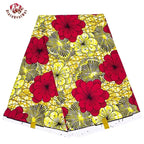 Elariah Ankara Wax Print Fabric – 6 Yards African Batik Polyester Material for Dresses, Sewing & Occasion Wear