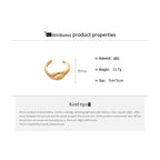 Irregular Geometric Twisted Cuff Bangle – Vintage Statement Bracelet for Women