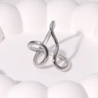 Elariah 14K Gold Plated Stainless Steel Geometric Cocktail Ring – Bold Statement Party Ring for Women
