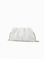 Elariah Luxury Chain Shoulder Clutch Bag – Elegant PU Leather Evening Purse for Weddings & Parties