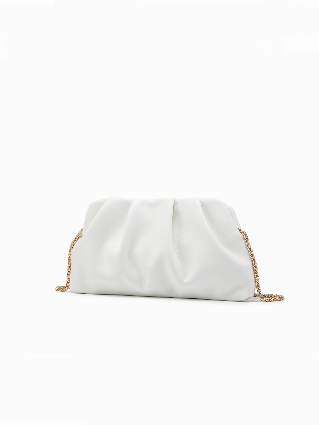 Elariah Luxury Chain Shoulder Clutch Bag – Elegant PU Leather Evening Purse for Weddings & Parties